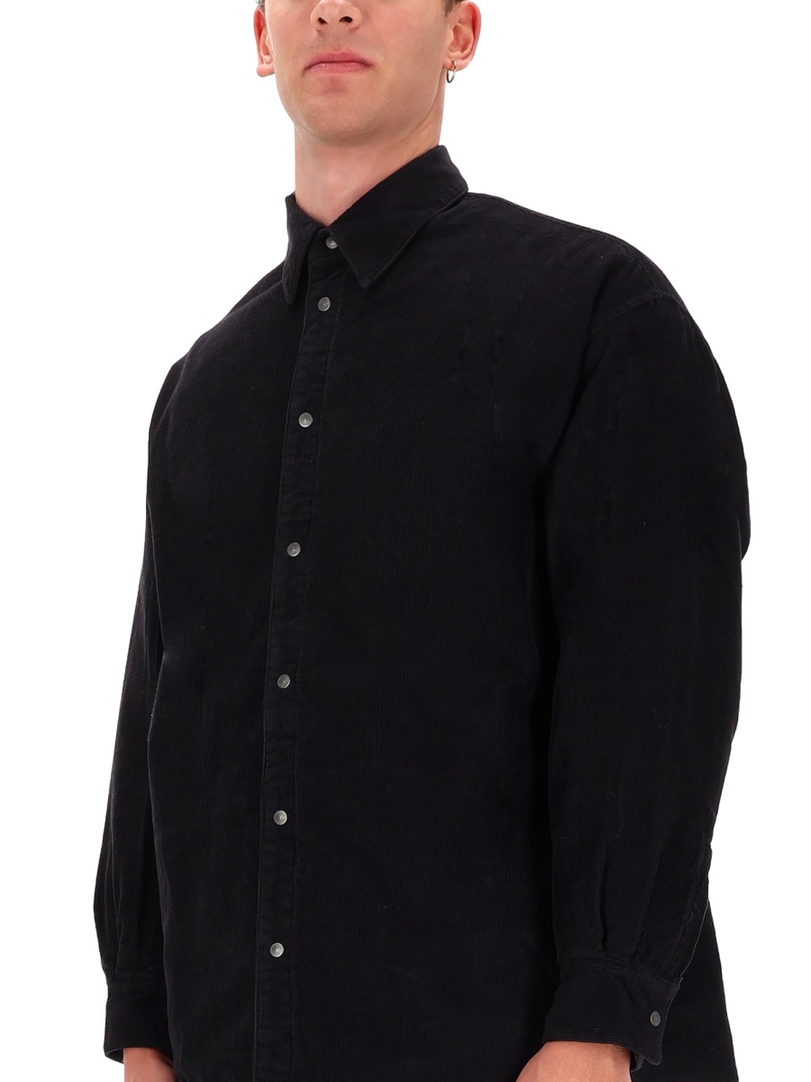 Diesel S-Baggy-Padd-Hgbk Oversized Shirt Zwart