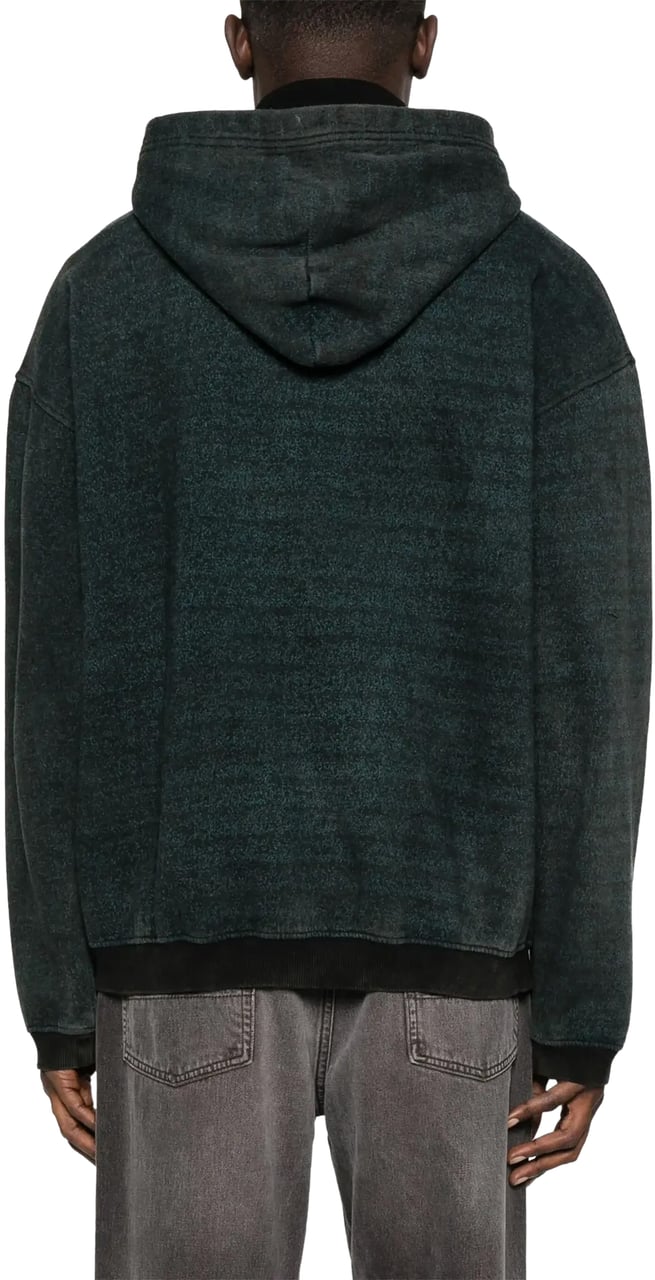 Diesel S Kai Sweater Washed Black Zwart
