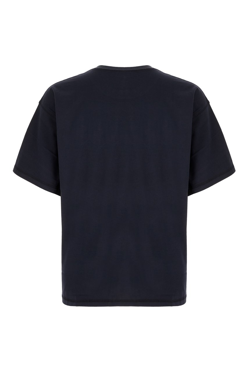 Diesel Diesel Midnight blue cotton t-shirt Blauw