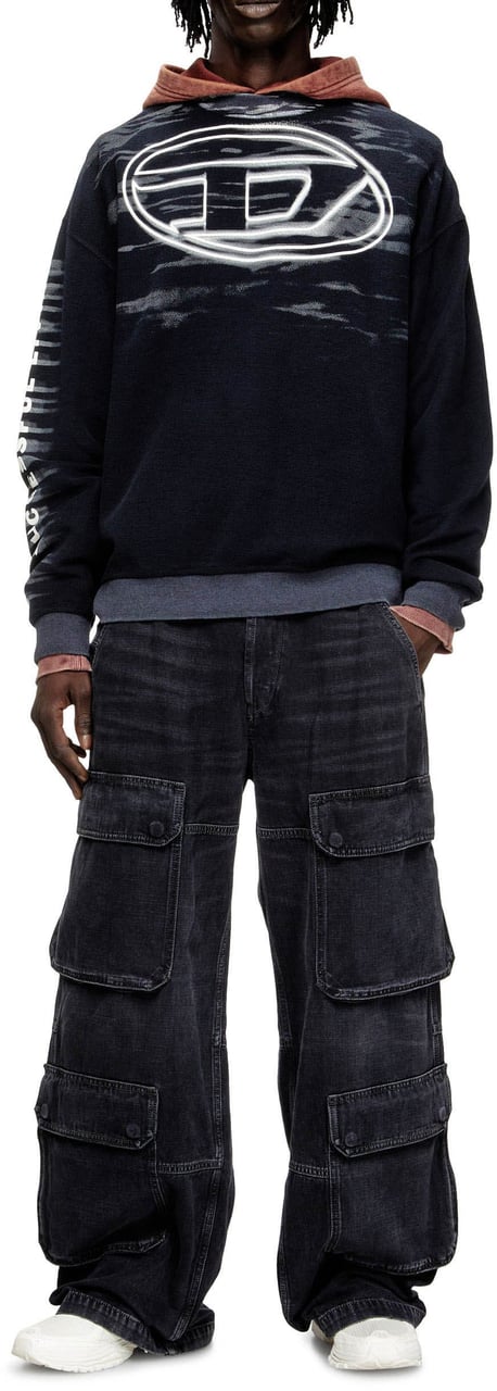 Diesel S Boxt T1 Sweater Zwart