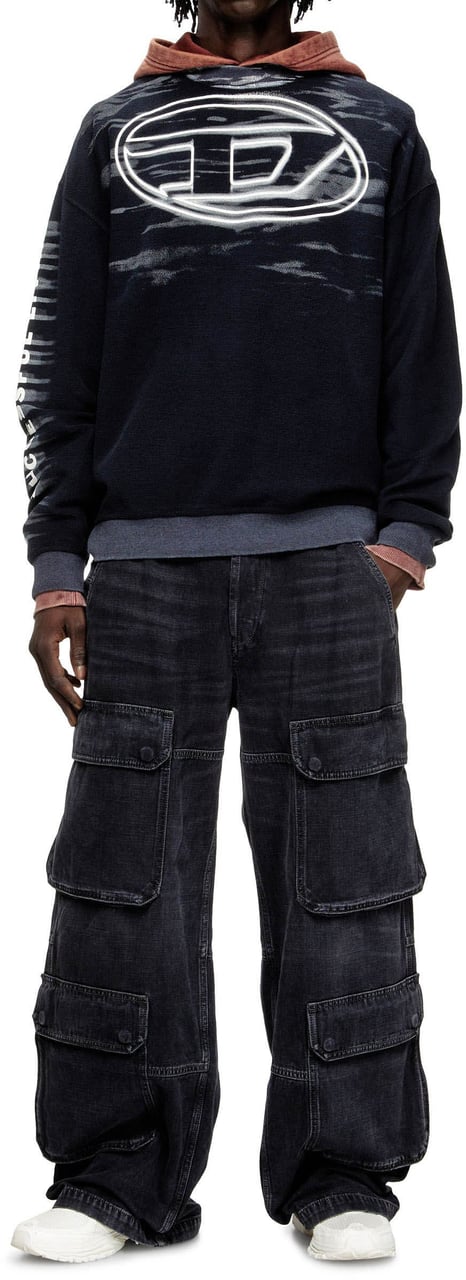 Diesel S Boxt T1 Sweater Zwart