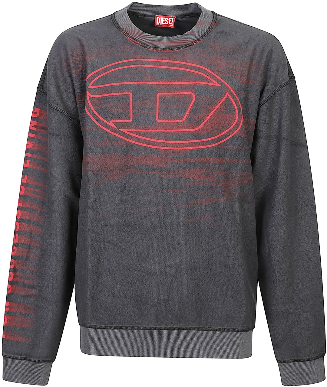 Diesel S-boxt T1 Sweatshirt Grey Grijs