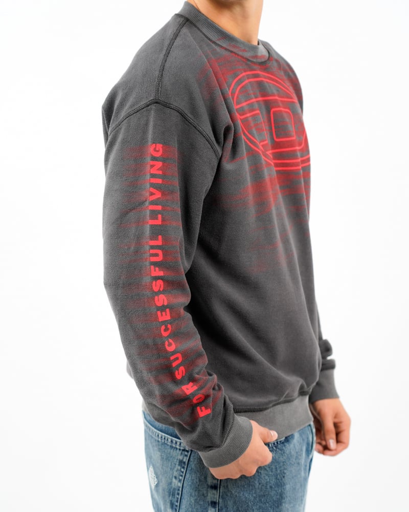 Diesel S Boxt T1 Sweater Grijs