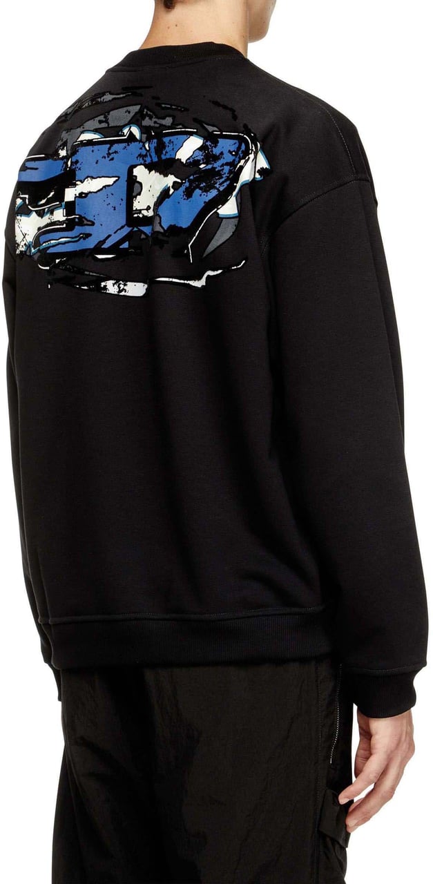 Diesel S Boxt T2 Sweater Zwart