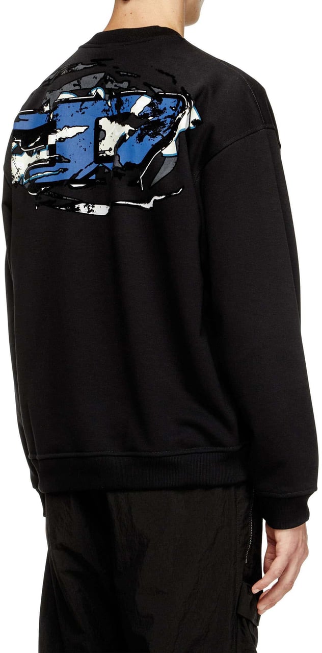 Diesel S Boxt T2 Sweater Zwart