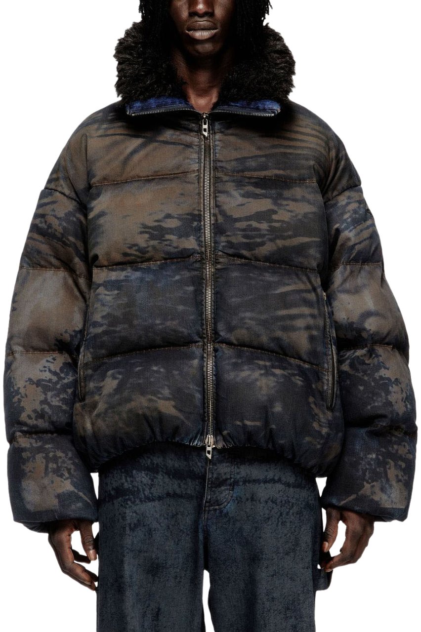 Diesel Jackets Brown Bruin