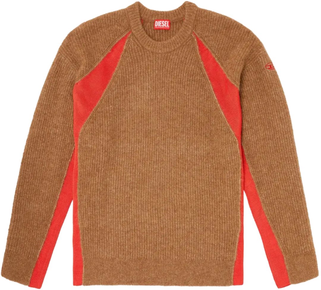 Diesel K Lollo Sweater Brown Divers