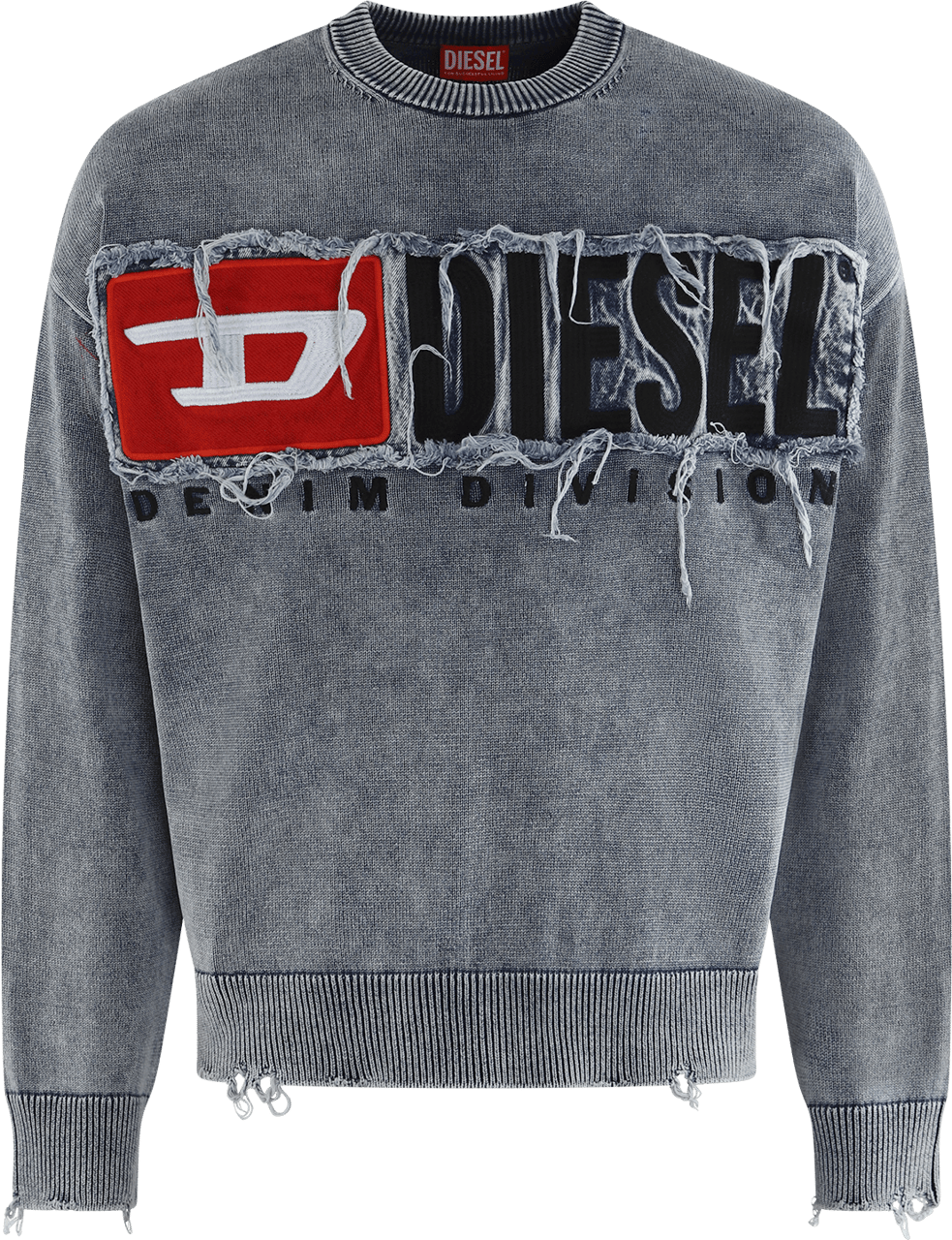 Diesel Heren K-Fronzi Knitwear Blauw