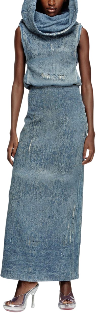 Diesel Skirts Clear Blue Blauw