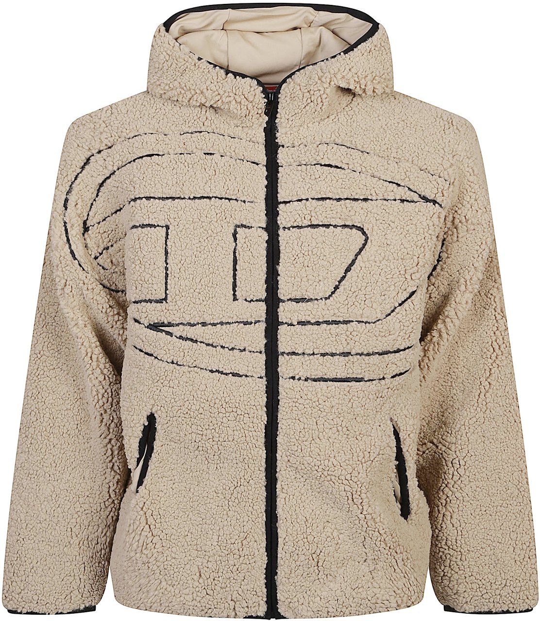 Diesel S-zat Sweatshirt Brown Bruin