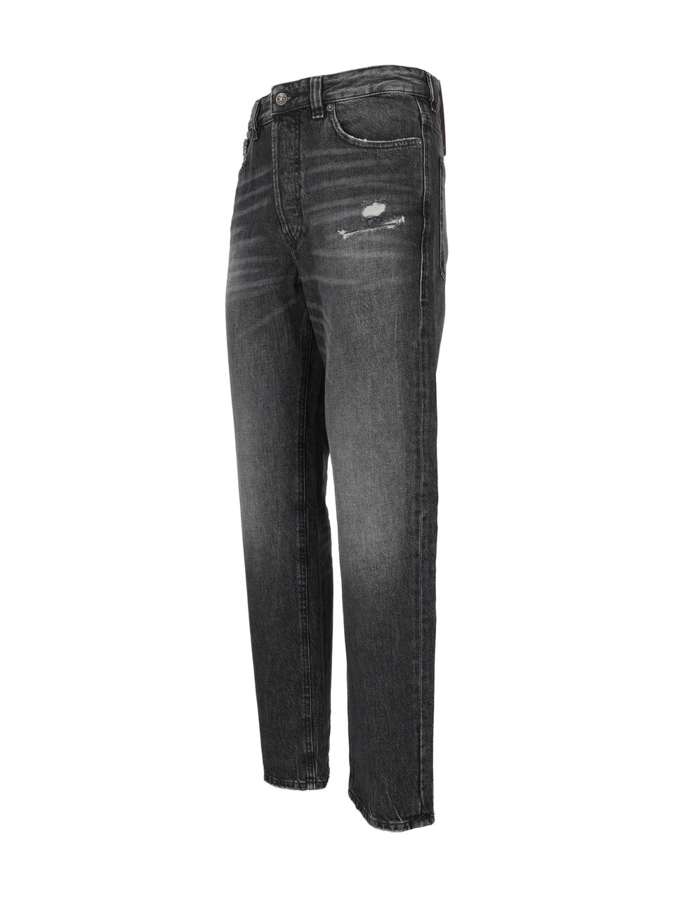 Diesel Mid-Rise 2024 D-Macs L.32 Jeans Zwart