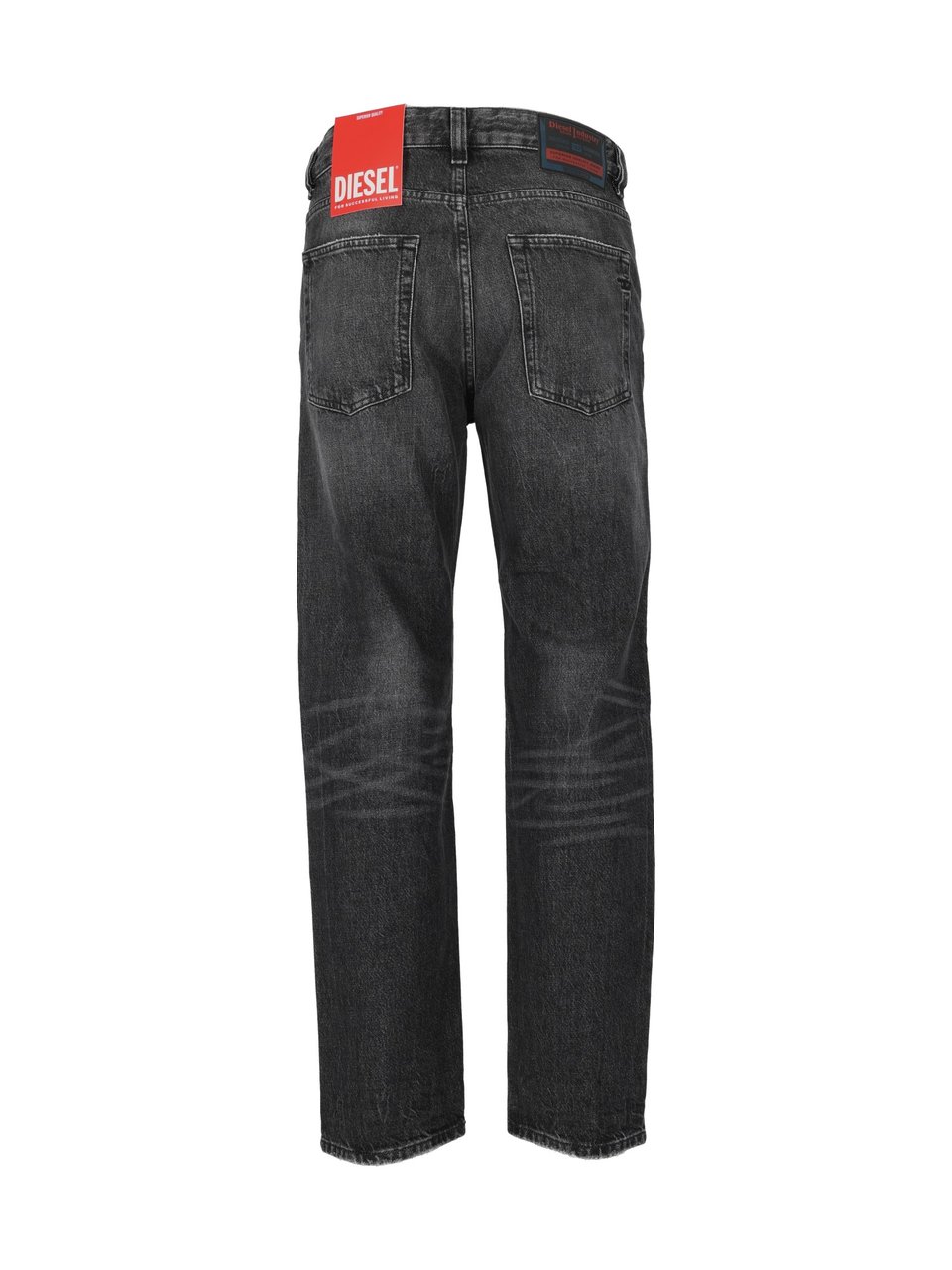 Diesel Mid-Rise 2024 D-Macs L.32 Jeans Zwart