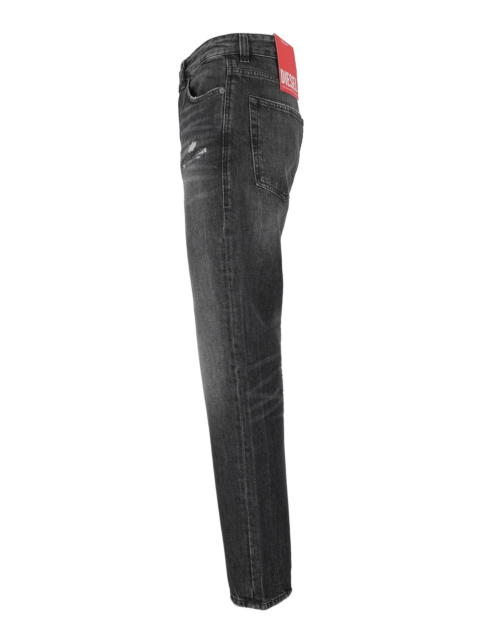 Diesel Mid-Rise 2024 D-Macs L.32 Jeans Zwart