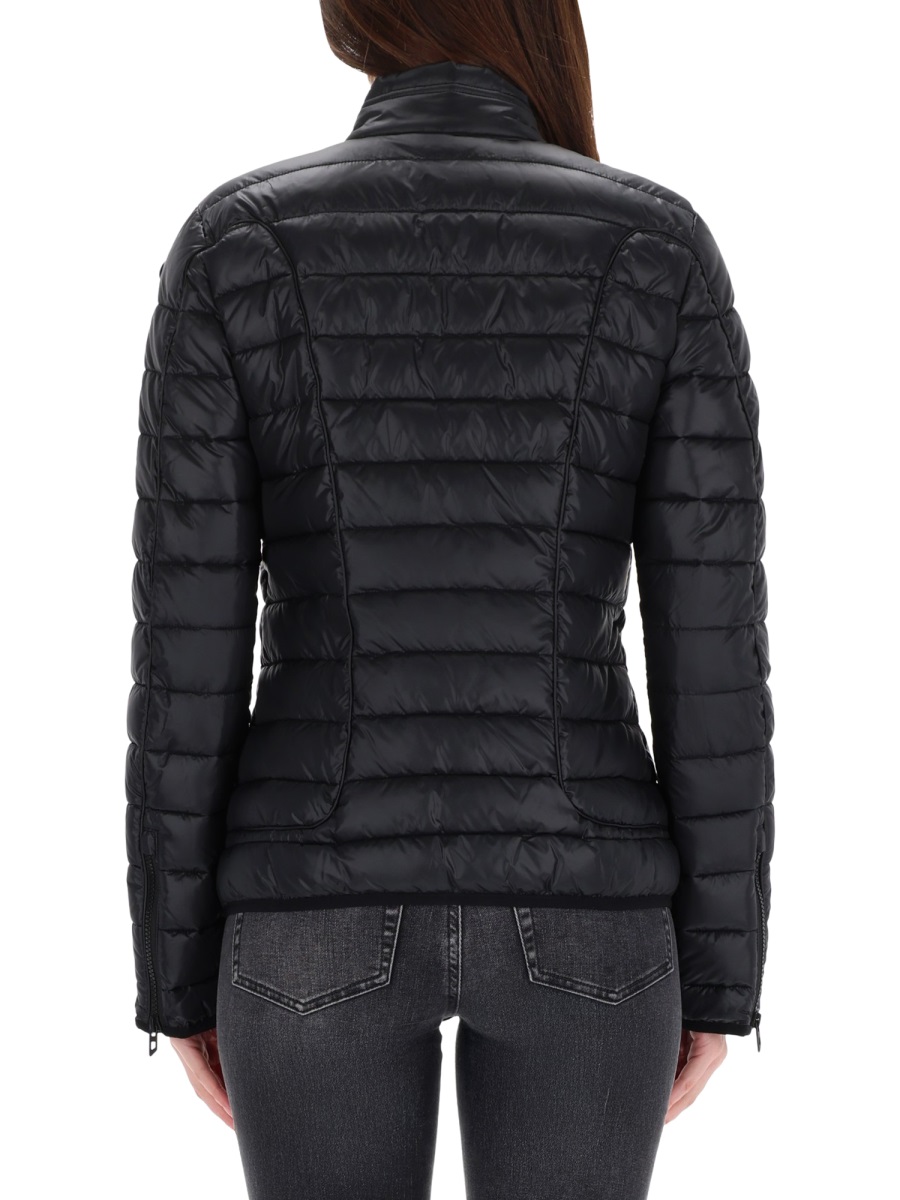 Diesel W-Pilot-Fem Quilted Short Jacket Zwart