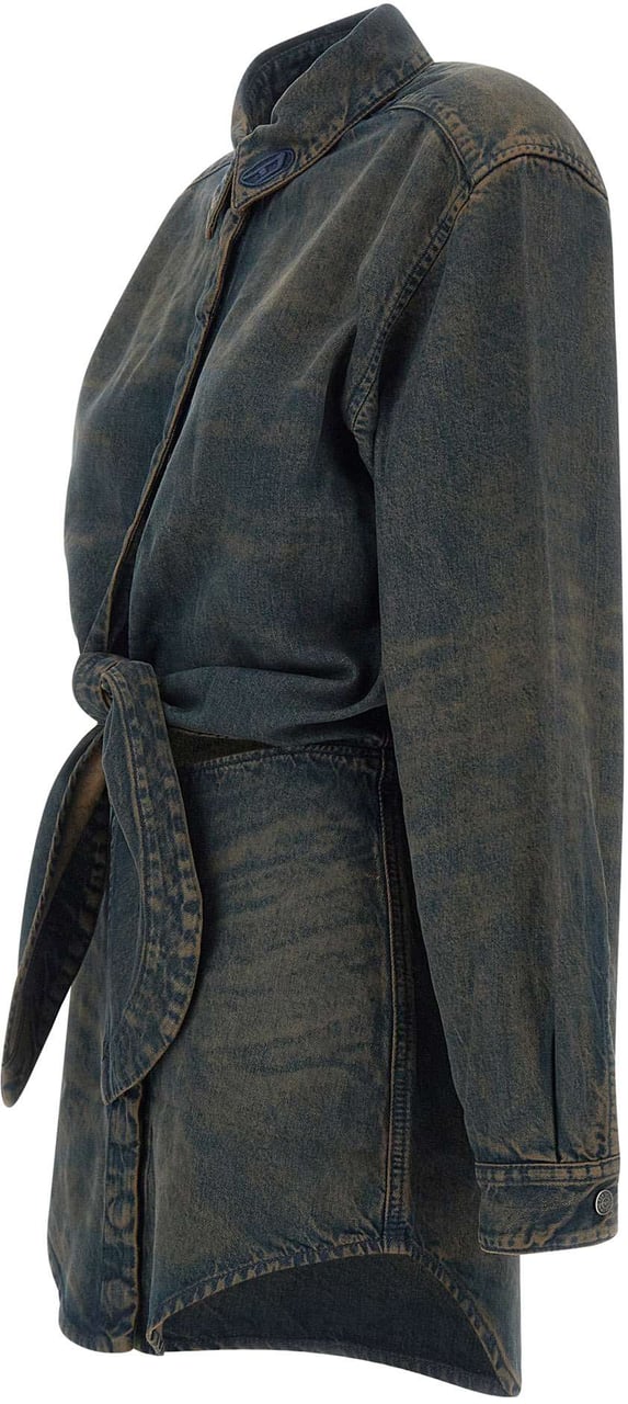 Diesel Dresses Blue Blauw