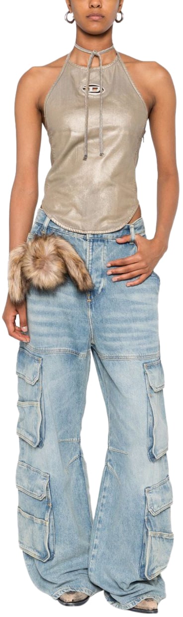Diesel Top Golden Goud