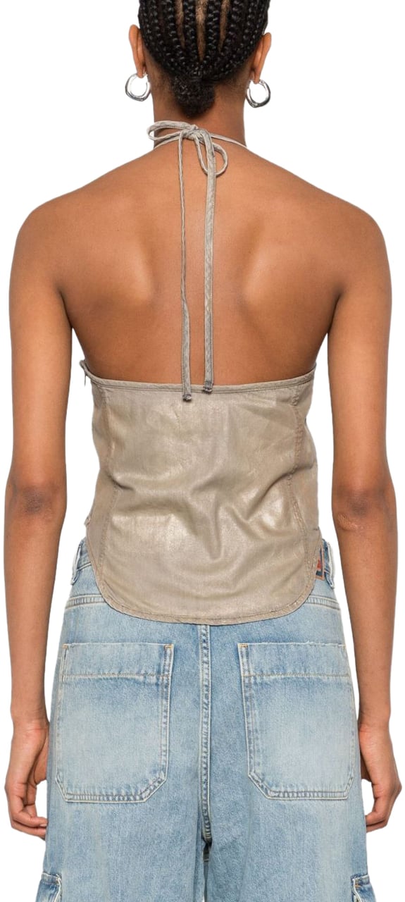 Diesel Top Golden Goud