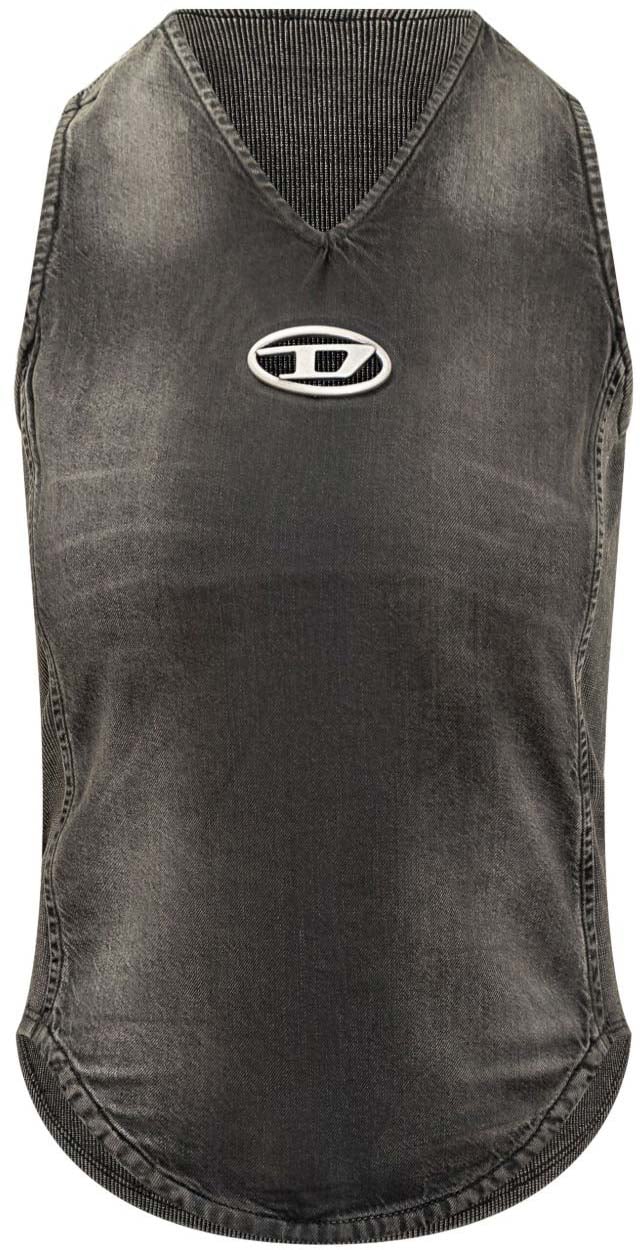 Diesel Top Black Zwart