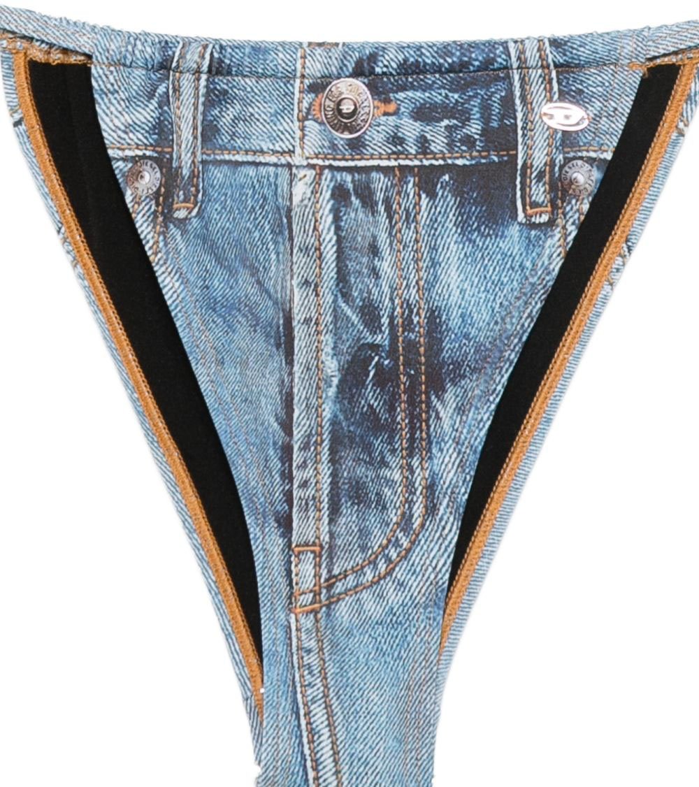 Diesel Sea Clothing Clear Blue Blauw