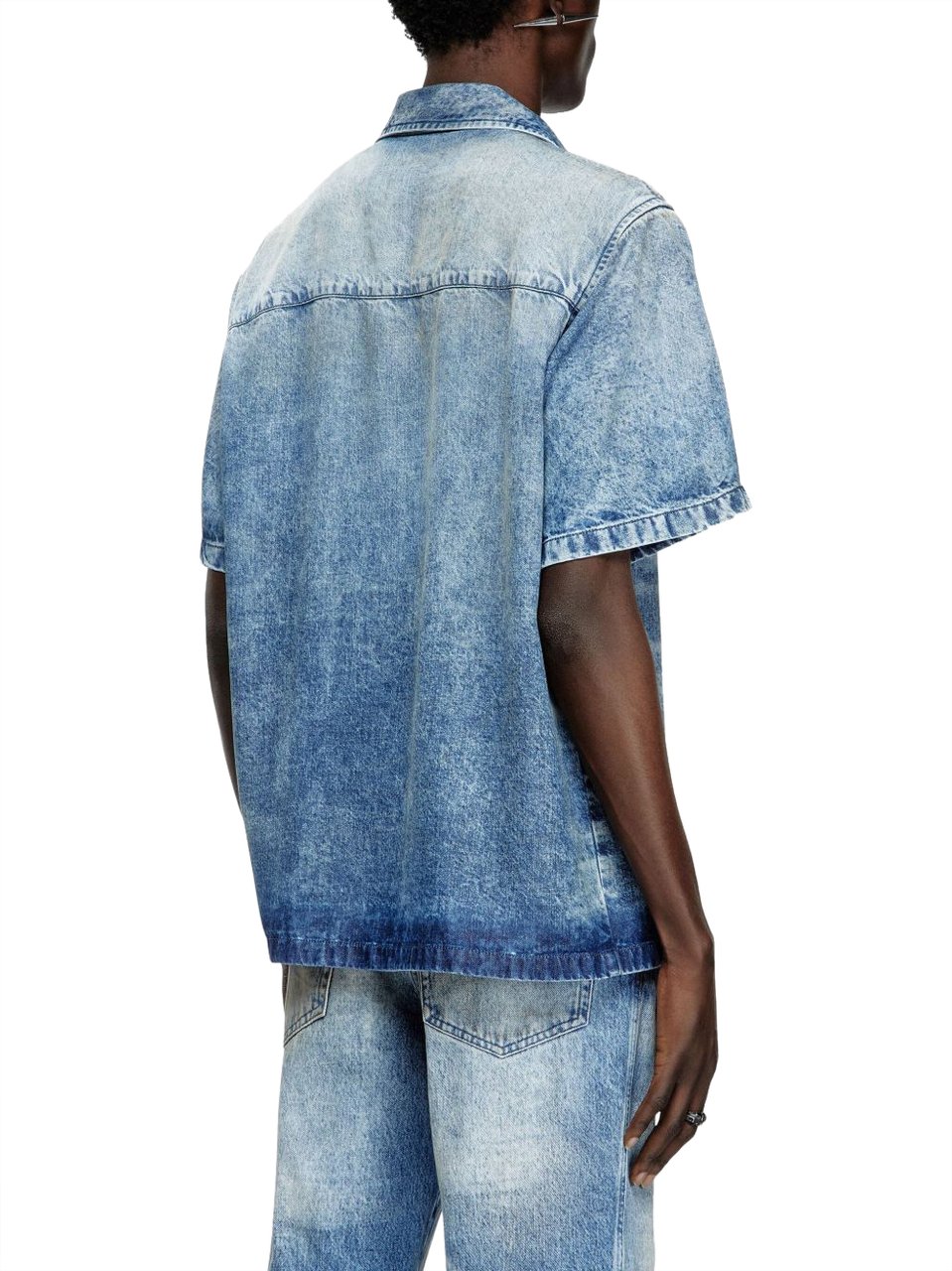 Diesel Shirts Denim Blauw