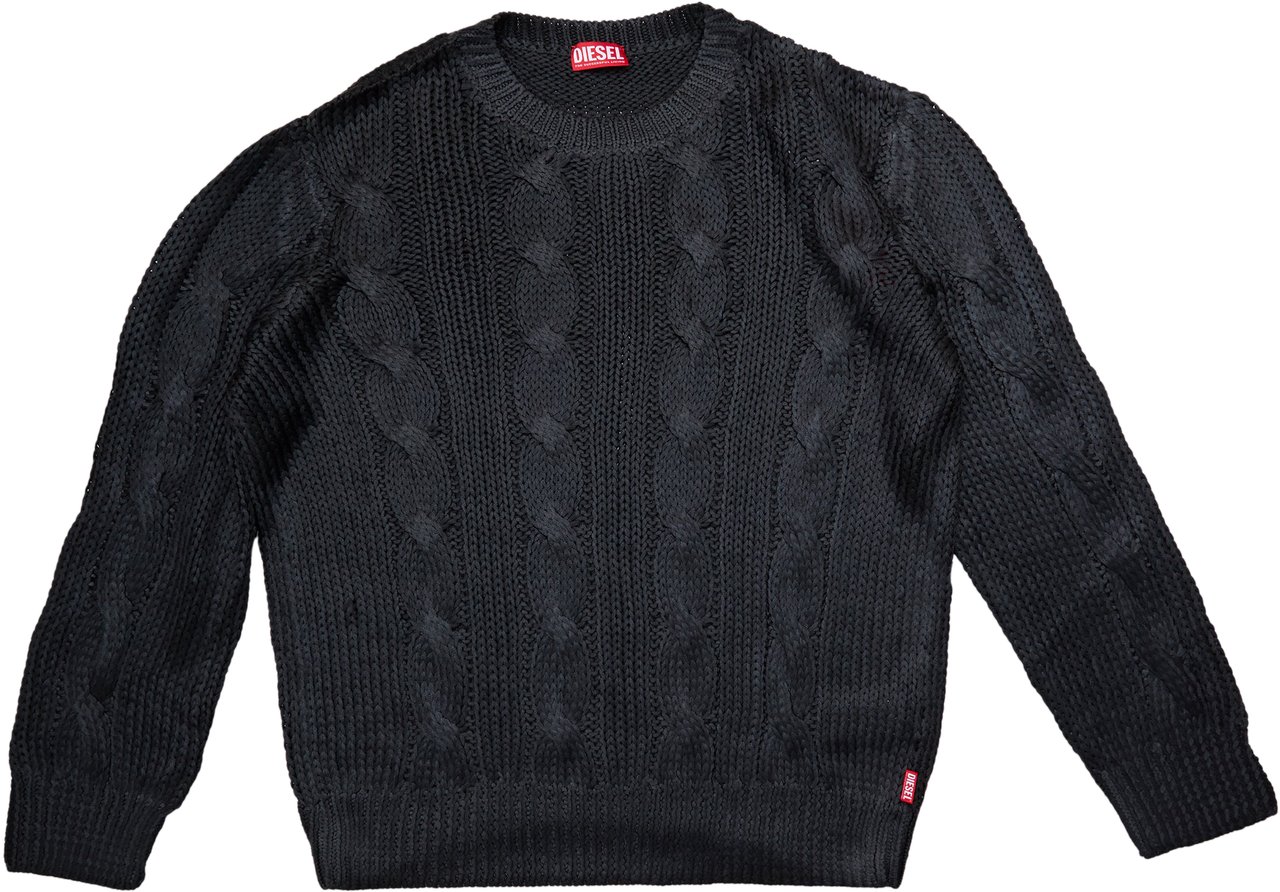 Diesel Maglione K-Michu Nero Zwart