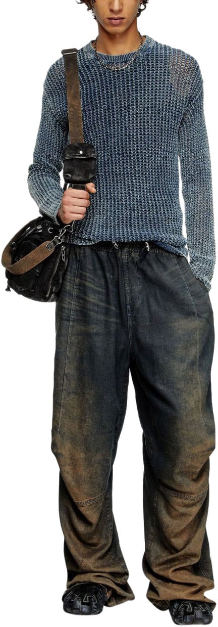 Diesel Sweaters Blue Blauw