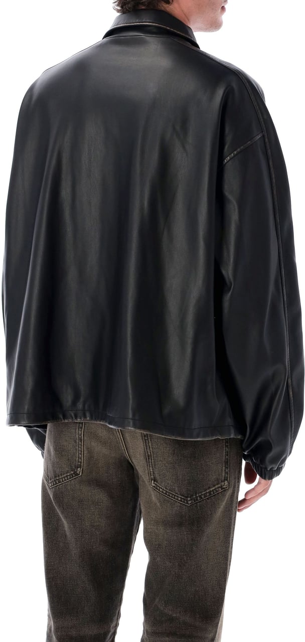 Diesel Ecoleather Jacket Nero Zwart