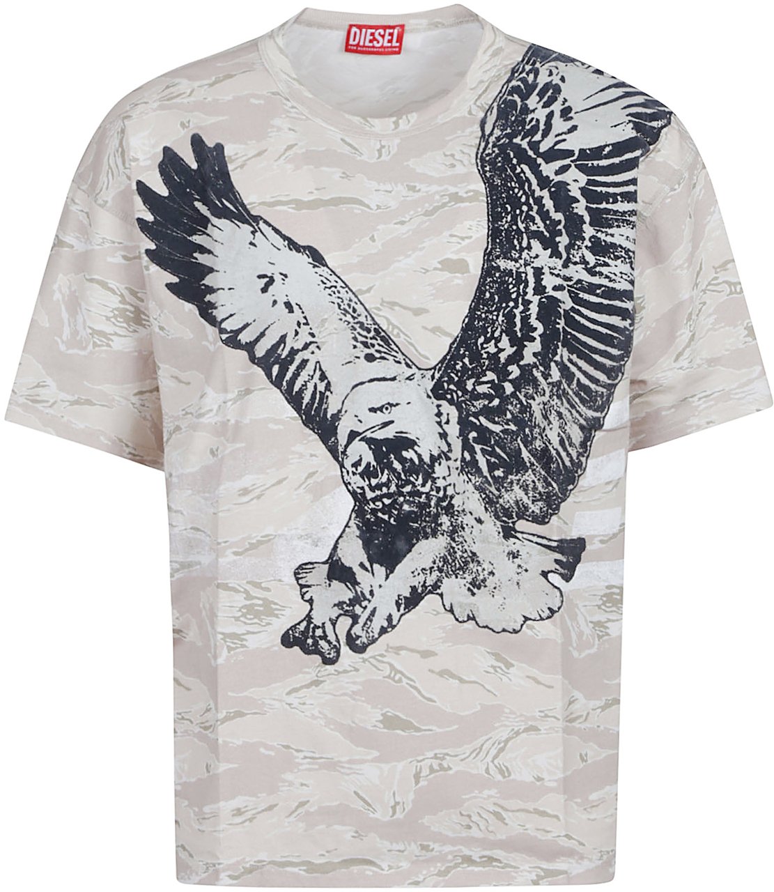 Diesel T-boxt T14 T-shirt Brown Bruin