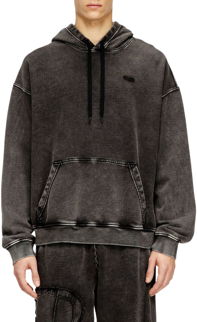 Diesel Sweaters Grey Donkergrijs