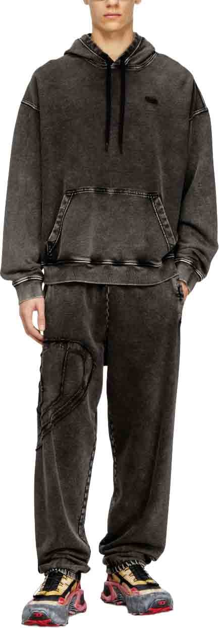 Diesel Sweaters Grey Donkergrijs