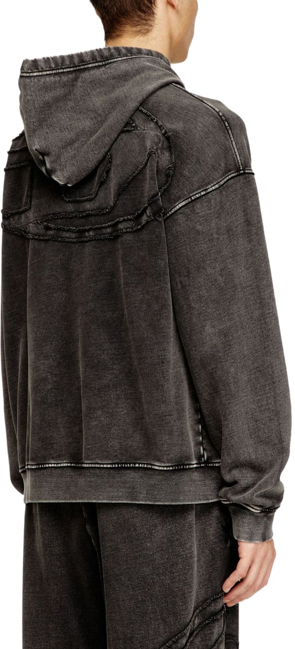 Diesel Sweaters Grey Donkergrijs