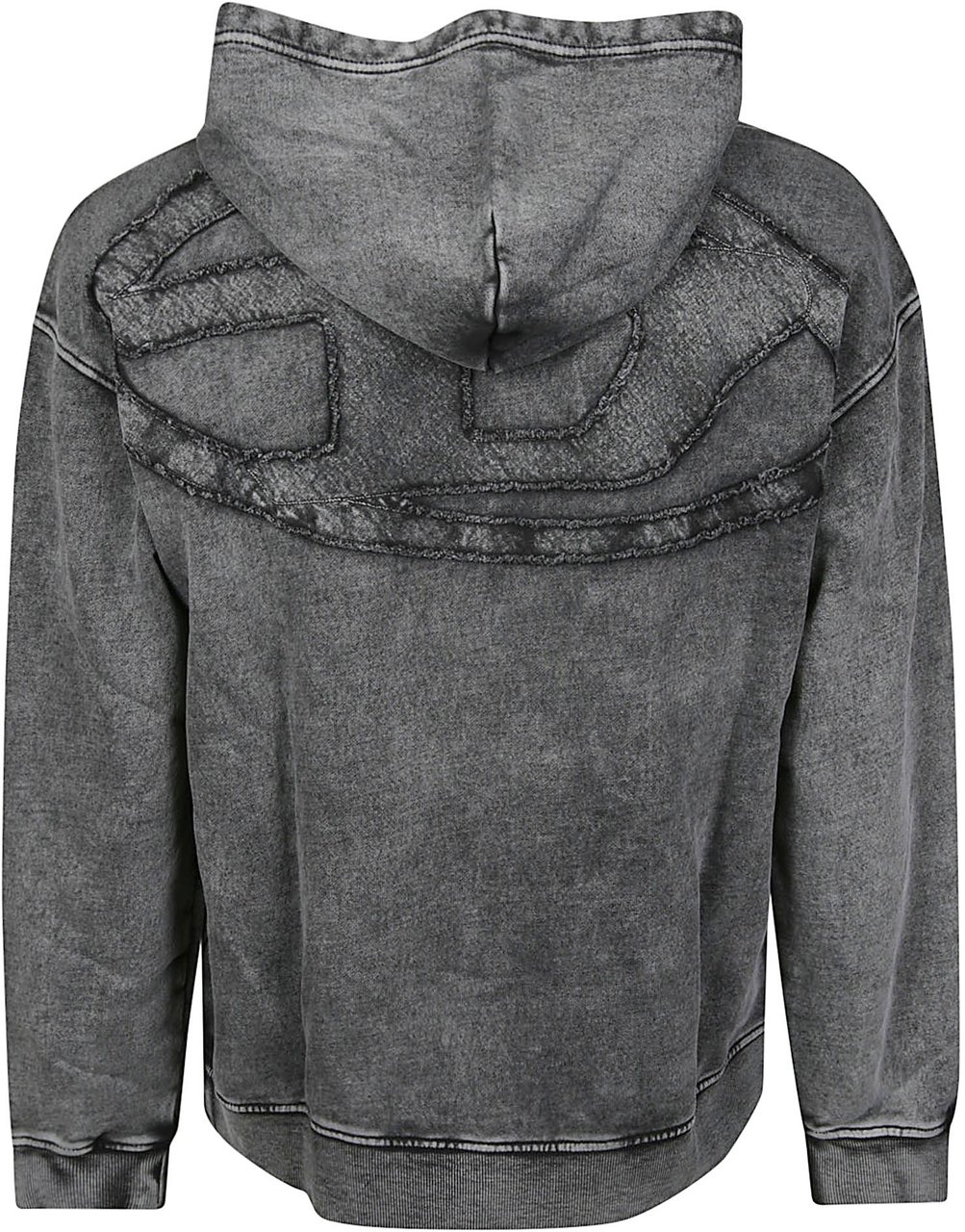 Diesel S-boxt Den Sweatshirt Grey Grijs