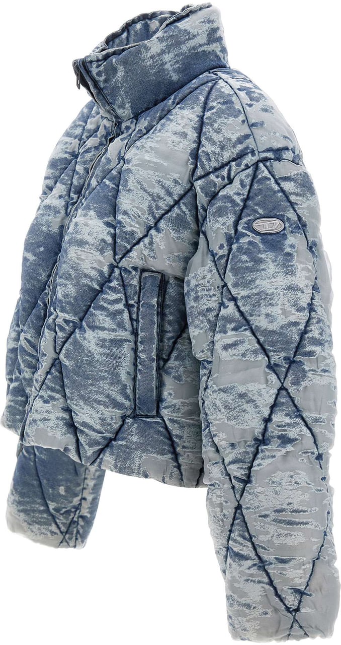 Diesel Coats Blue Blauw