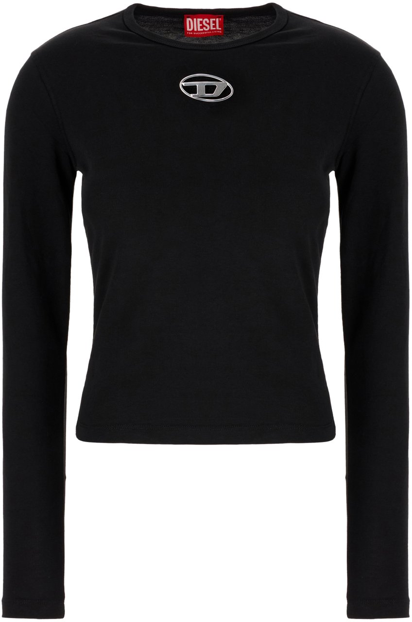 Diesel Diesel Black cotton t-shirt Zwart