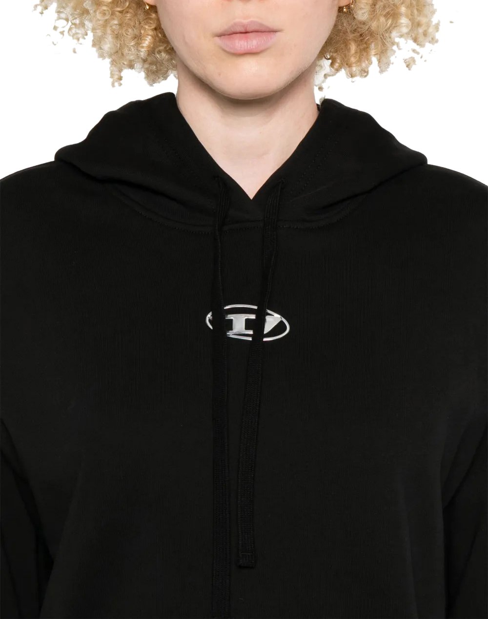 Diesel F-Buxt-Hood-Od sweatshirt Zwart
