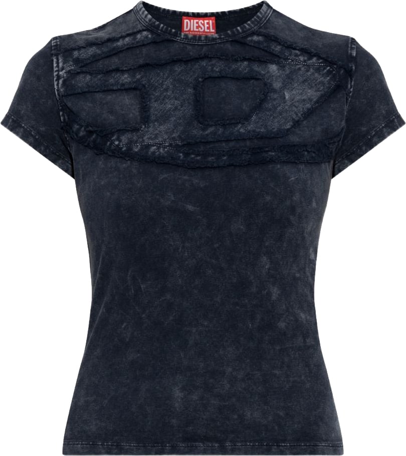 Diesel T-Shirts And Polos Grey Donkergrijs