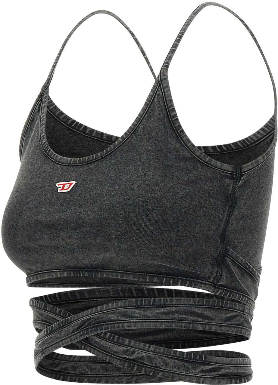 Diesel Top Black Zwart