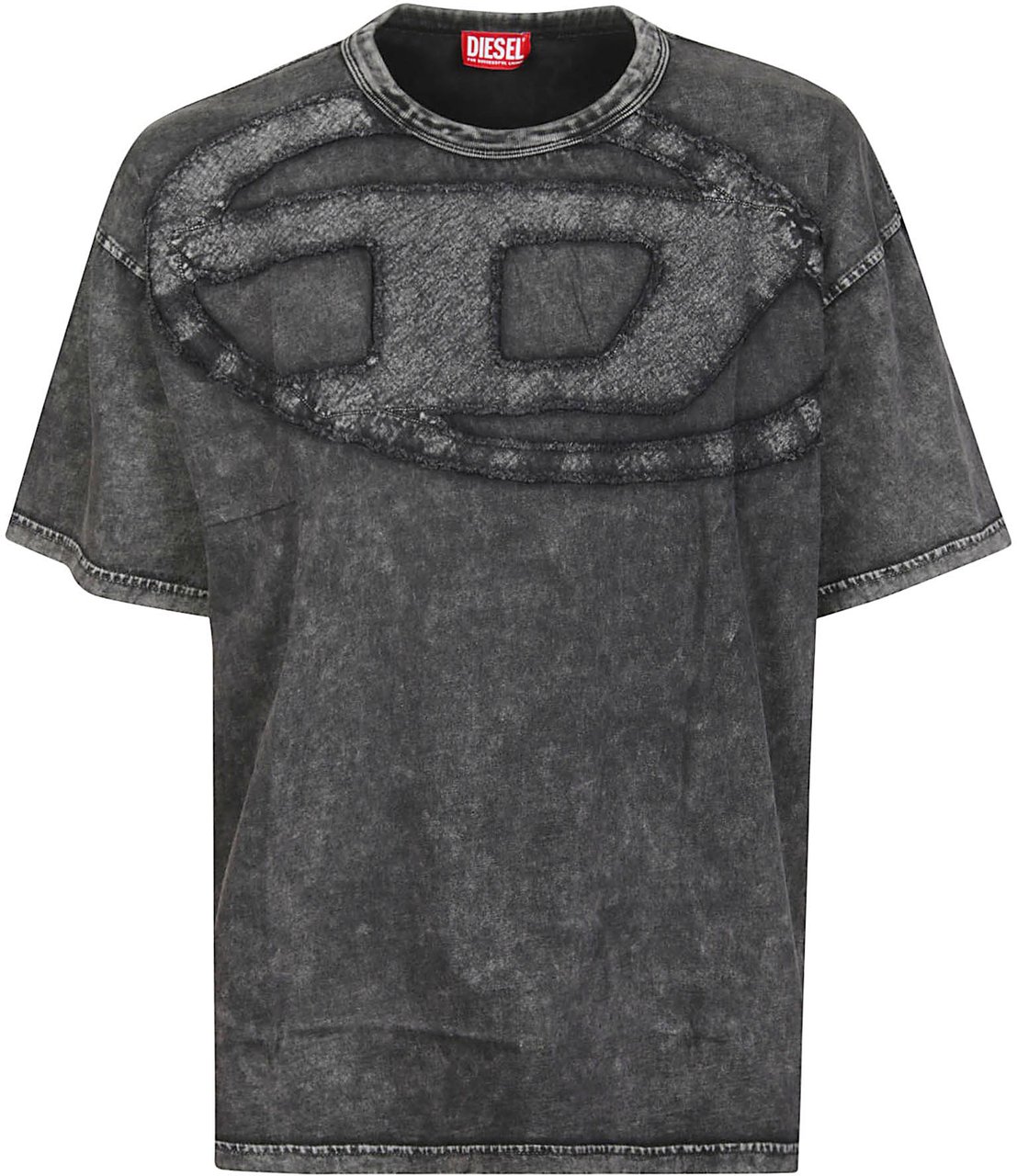 Diesel T-boxt Den T-shirt Grey Grijs
