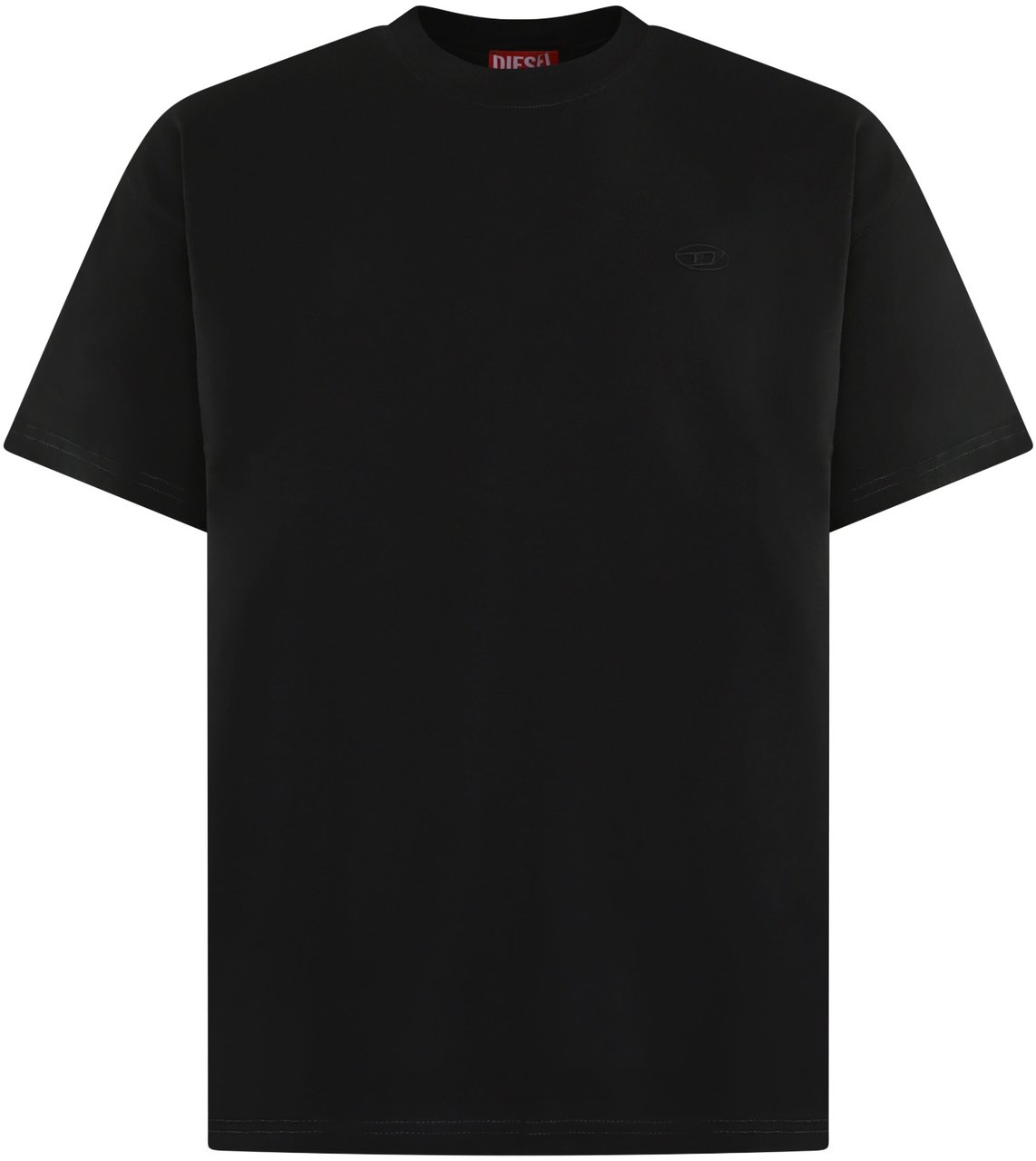 Diesel Heren T-Boxt-T24 T-Shirt Zwart Zwart