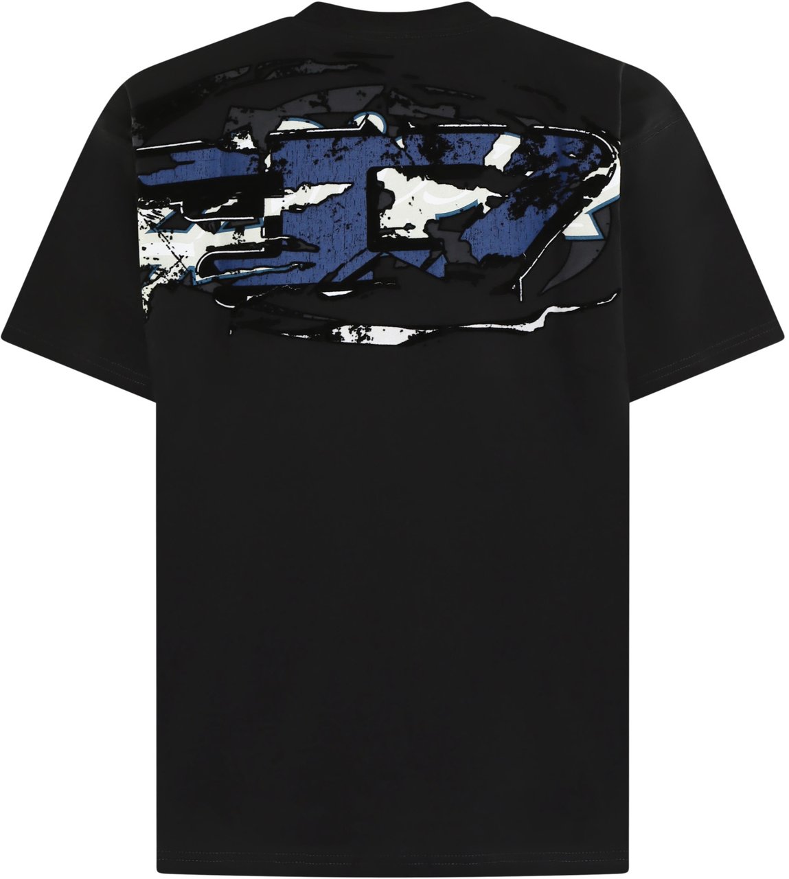 Diesel Heren T-Boxt-T24 T-Shirt Zwart Zwart