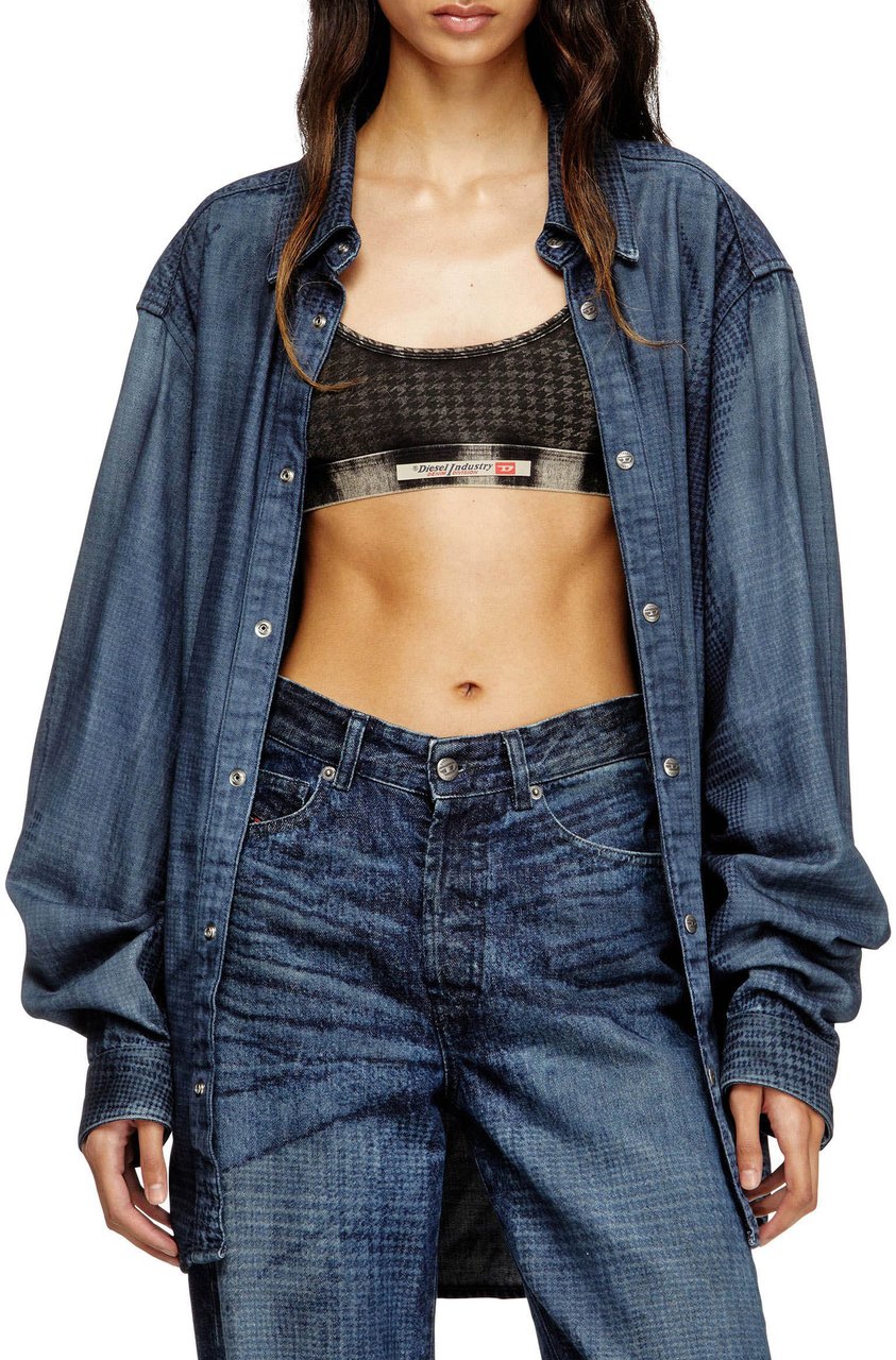 Diesel Ariel Bralatte Zwart