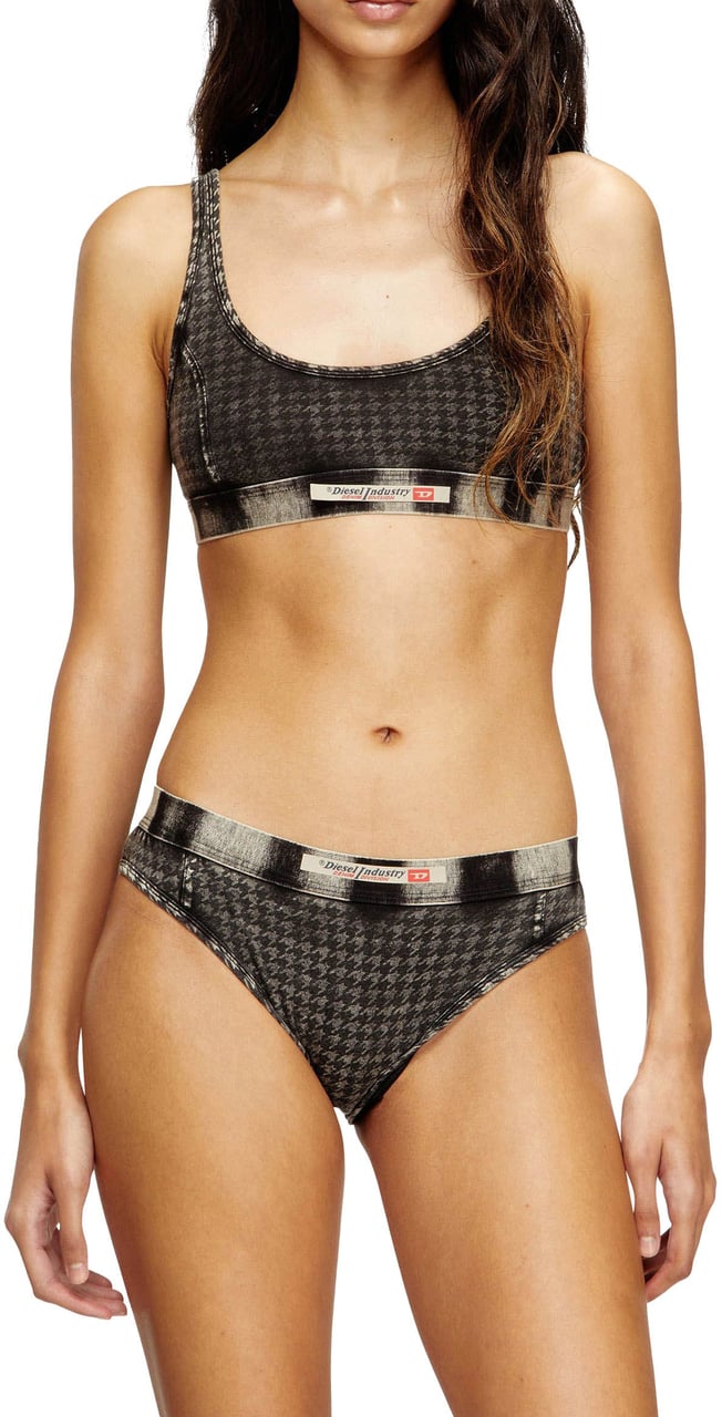 Diesel Ariel Bralatte Zwart