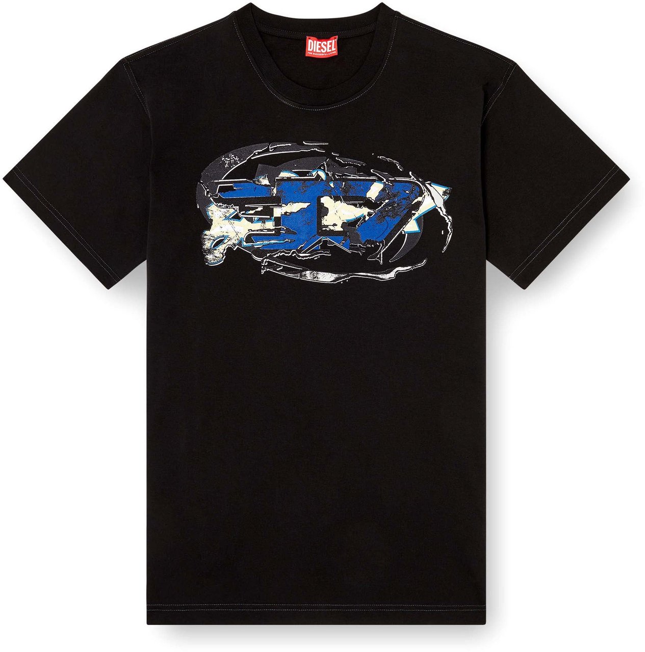 Diesel T Norm T11 T-Shirt Zwart