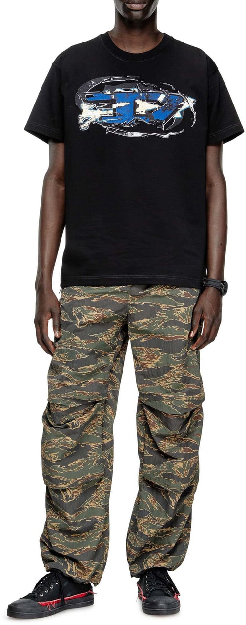 Diesel T Norm T11 T-Shirt Zwart