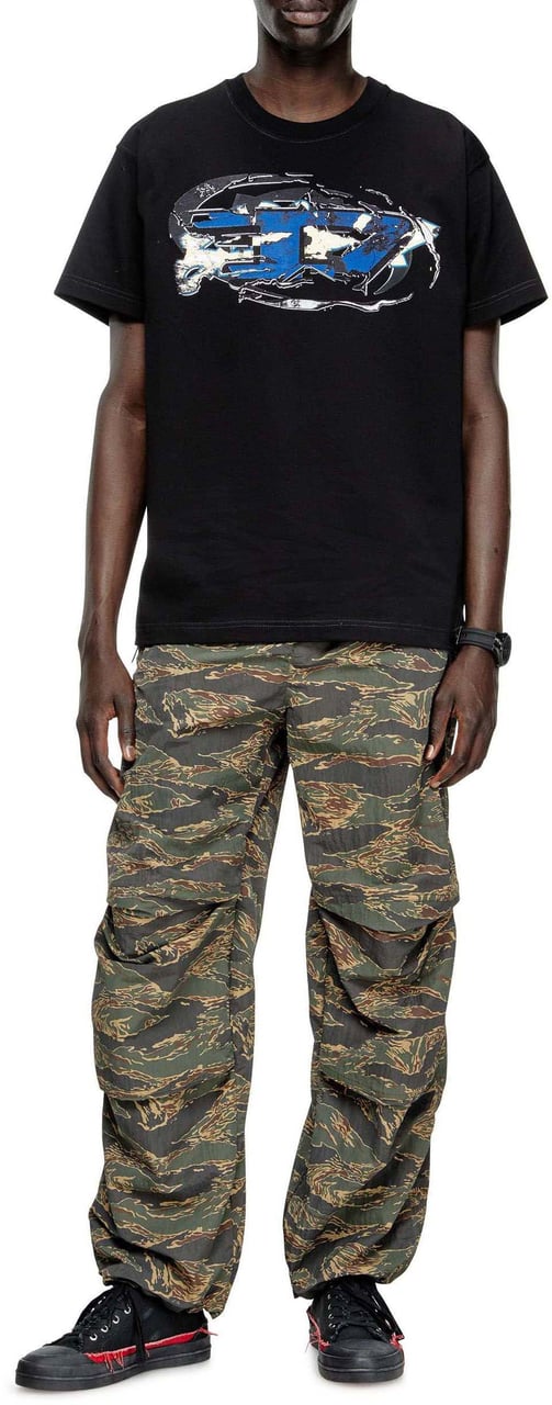 Diesel T Norm T11 T-Shirt Zwart