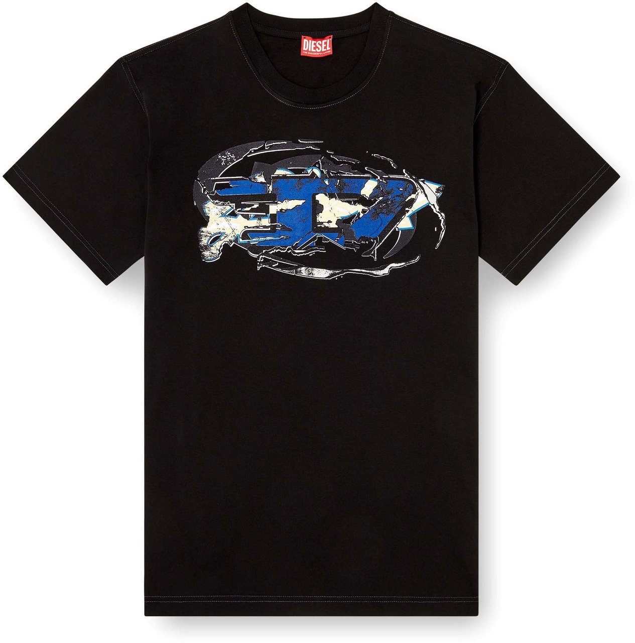 Diesel T Norm T11 T-Shirt Zwart