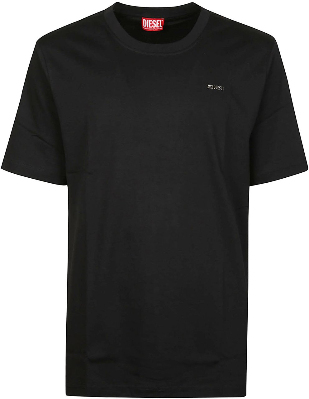 Diesel T-adjust Met T-shirt Black Zwart