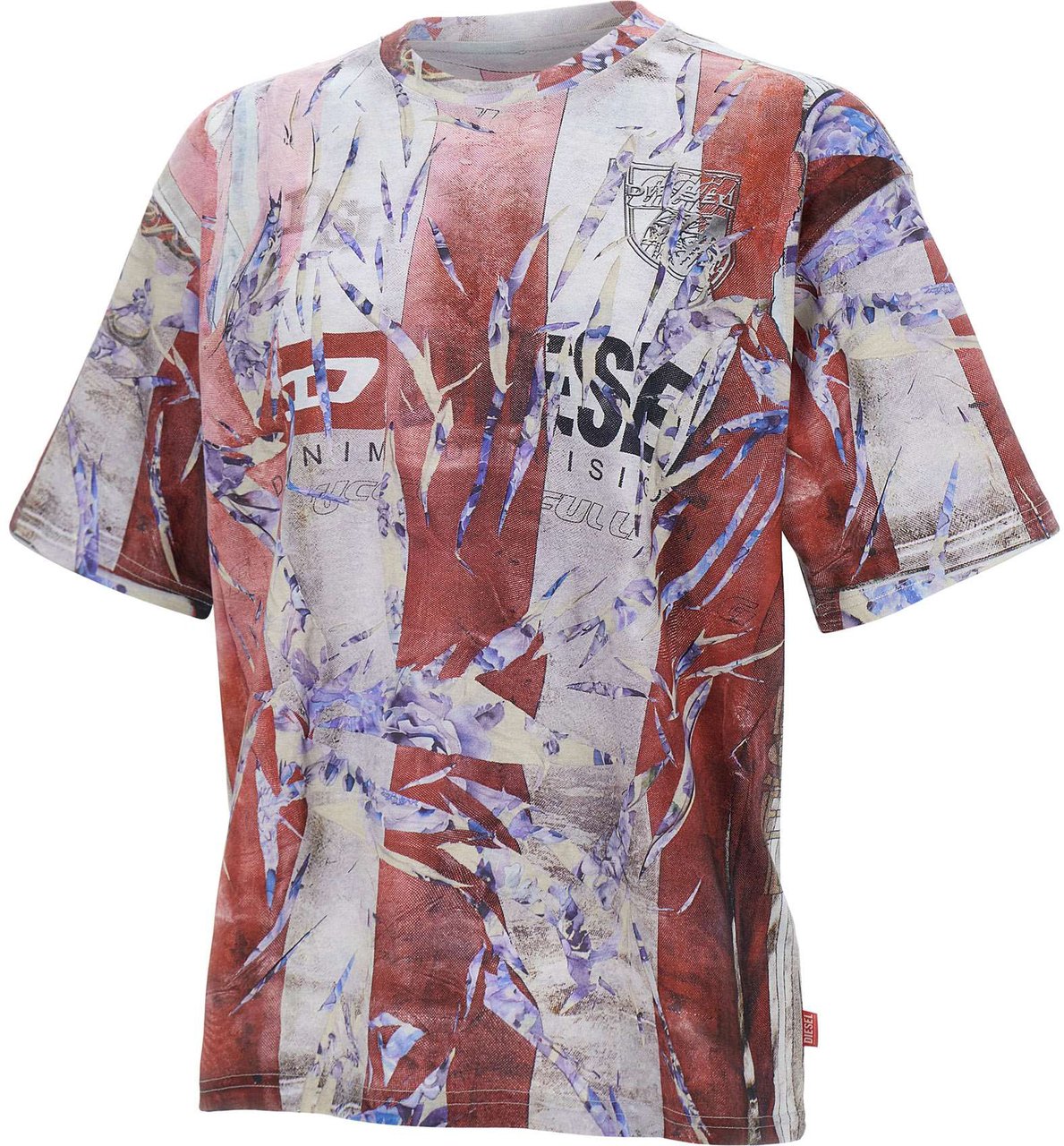 Diesel T-Shirts And Polos Pink Roze
