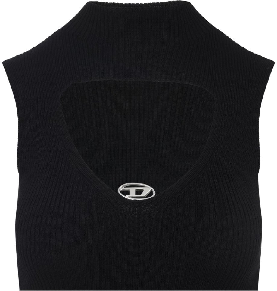 Diesel Dresses Black Zwart