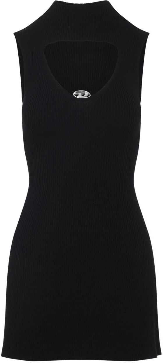Diesel Dresses Black Zwart